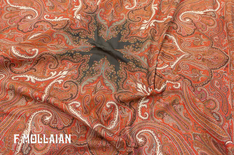 Antique persian Kerman Textile n°:29619340